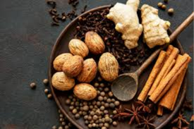 a bowl of warm spices