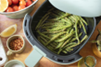 green beans in an air fryer
