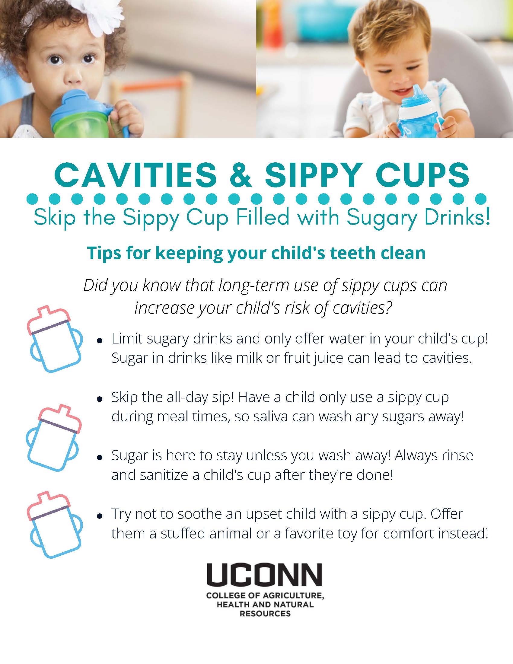 Sippy Cups and Dental Caries flyer
