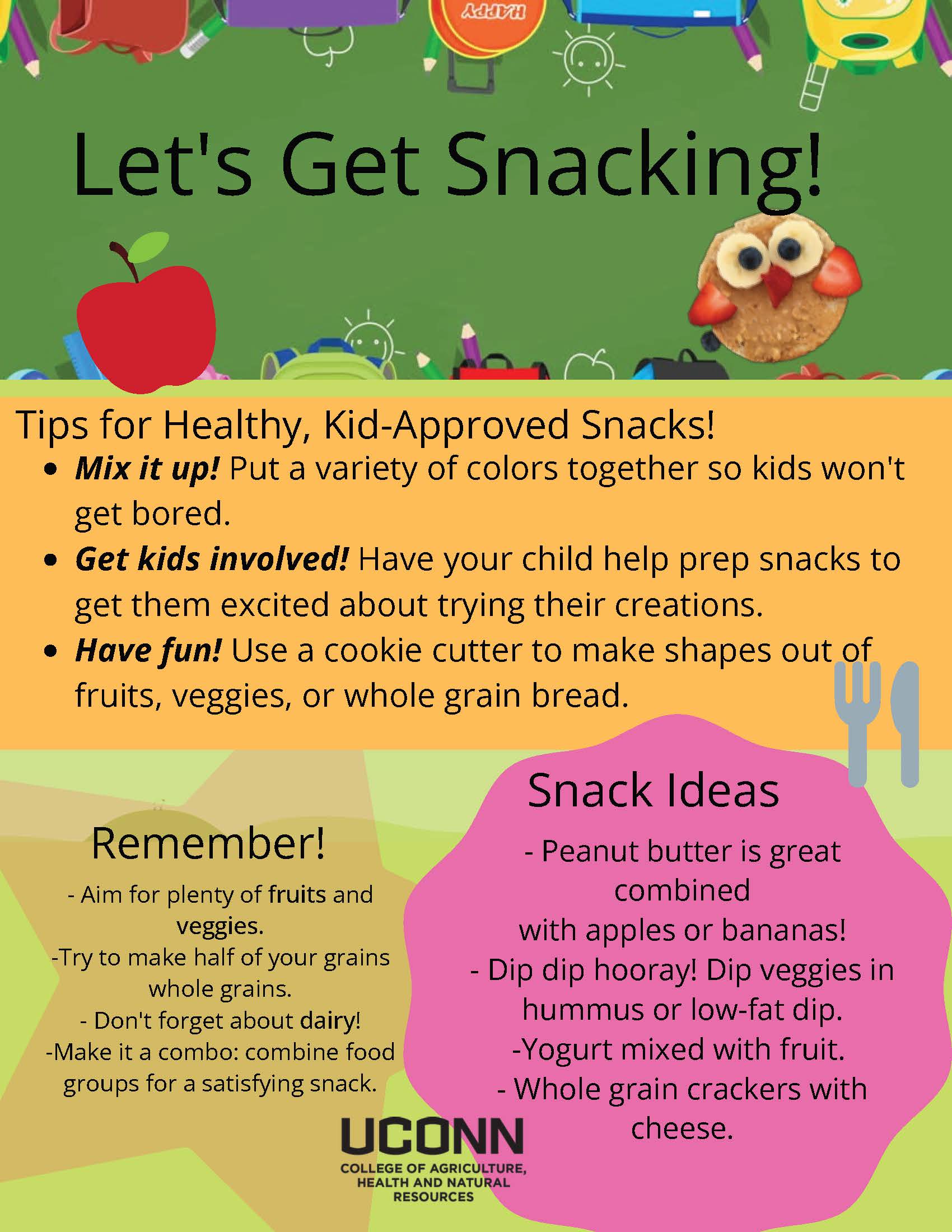 Let's Get Snacking! flyer