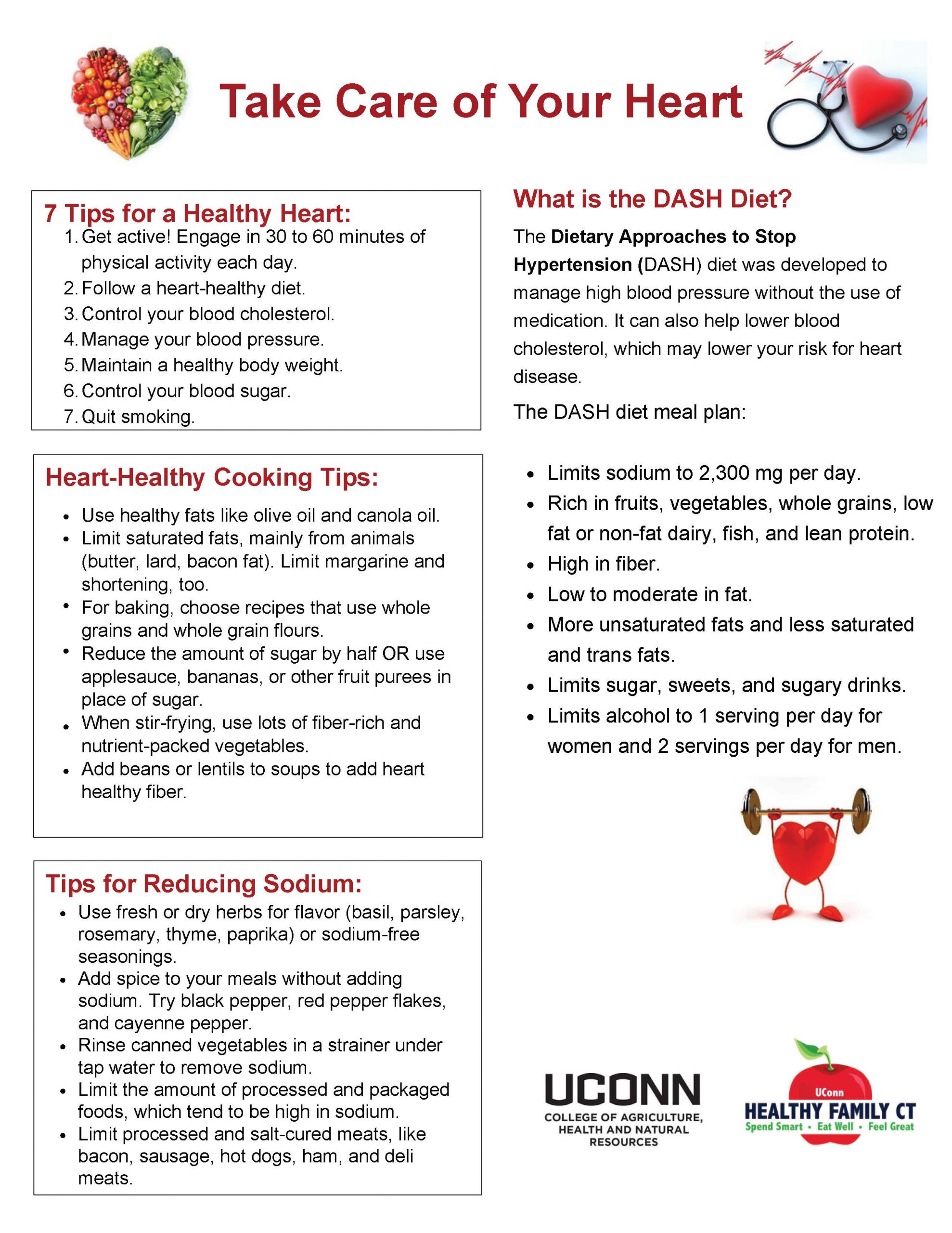 Take Care of Your Heart flyer