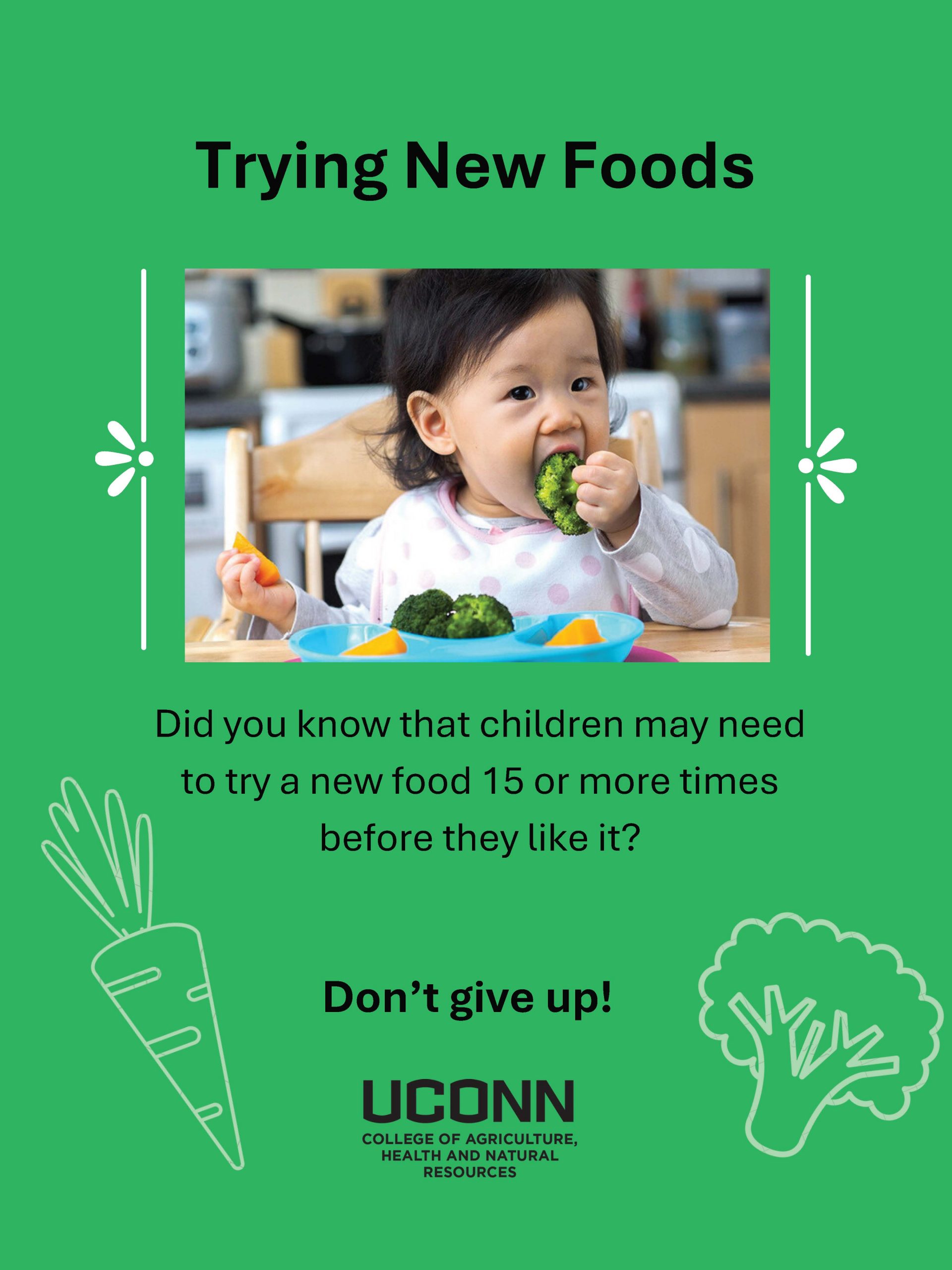 Trying New Foods flyer